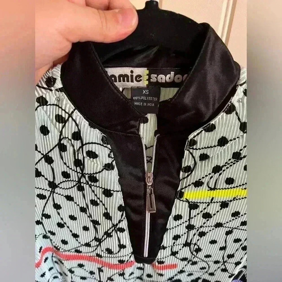 Jamie Sadock Polo Golf Sleeveless Top abstract design Women's XS - Picture 5 of 8